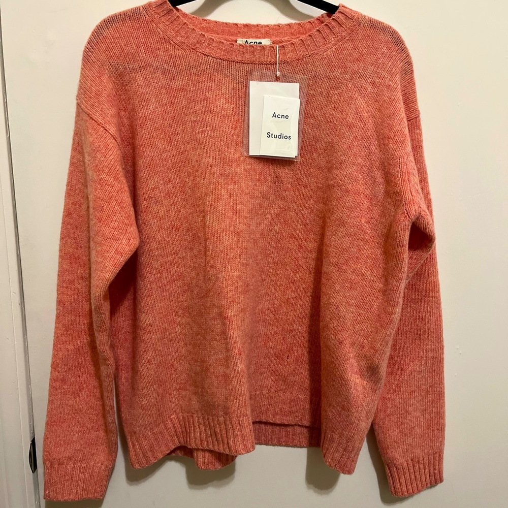 NEW ACNE Studios Melange Wool Sweater